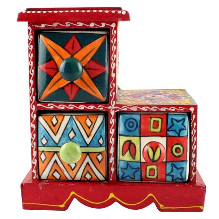Spice Box Masala Rack Container Gift Items 